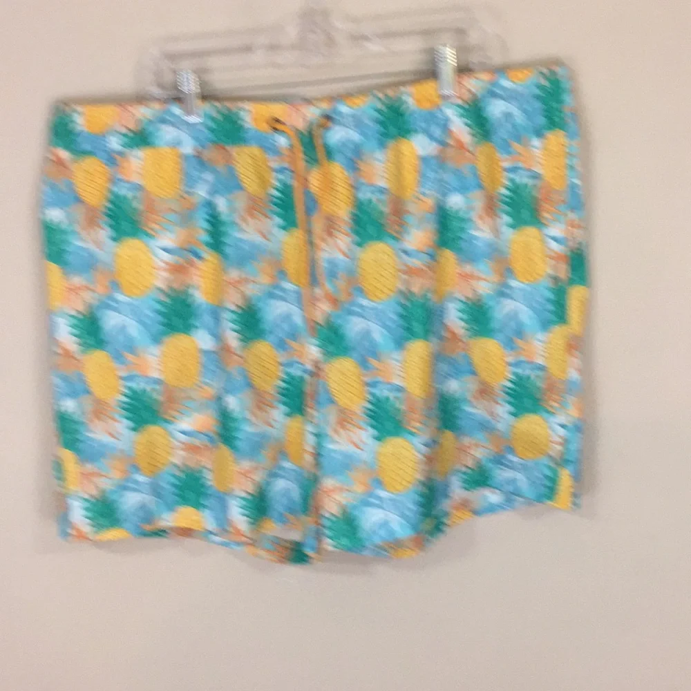 Member’s Mark Tropical Resort Swim Trunks UPF 50 Sun Protection Size XXL NWT